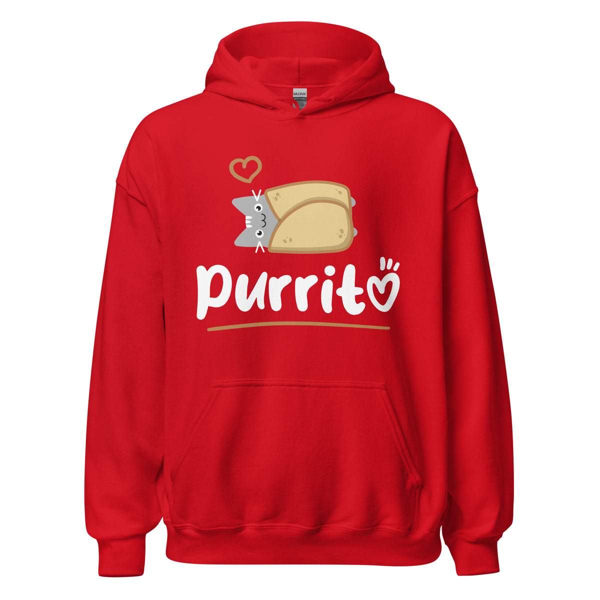 Purritto Unisex Hoodie-Unisex Hoodie | Gildan 18500-I love Veterinary