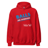Veterinary - Balls are Overrated Unisex Hoodie-I love Veterinary