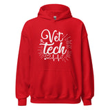 Vet Tech Stethoscope Pulse Unisex Hoodie-I love Veterinary