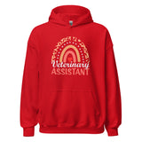 Veterinary Assistant Heart Unisex Hoodie-I love Veterinary