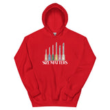 Size matters Unisex Hoodie-I love Veterinary