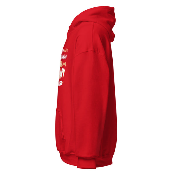 Exhausted veterinary receptionist Unisex Hoodie-I love Veterinary