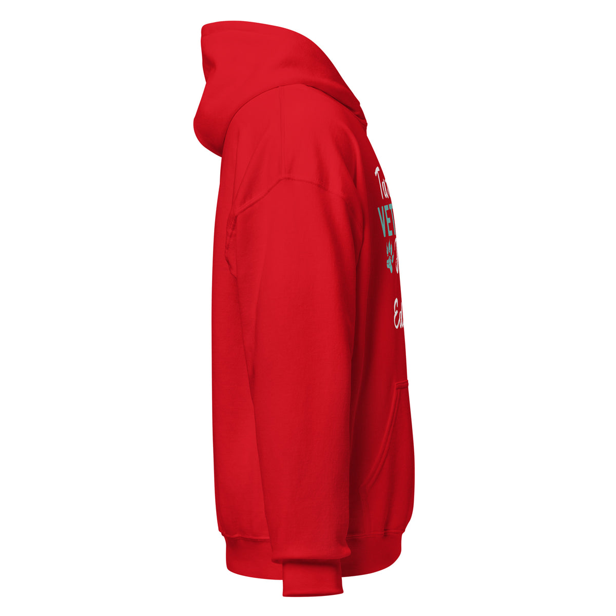 Vet Nurse Inked and Educated Unisex Hoodie-I love Veterinary