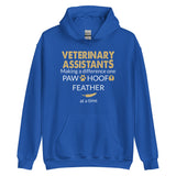 Vet Assistant Making a Difference Unisex Hoodie-Unisex Hoodie | Gildan 18500-I love Veterinary