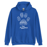 Vet Assistant Pawprint Unisex Hoodie-I love Veterinary