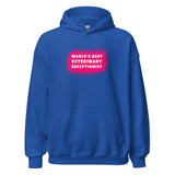 World's best veterinary receptionist color splash Unisex Hoodie-I love Veterinary