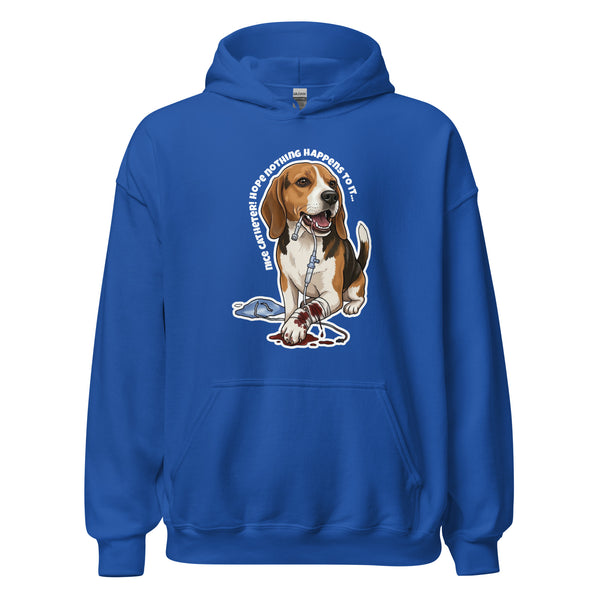Nice catheter! Unisex Hoodie-I love Veterinary