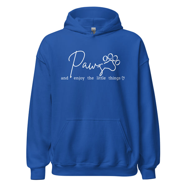 Paws and enjoy the little things Unisex Hoodie-I love Veterinary