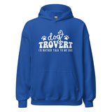 I'd rather talk to my Dog Unisex Hoodie-I love Veterinary