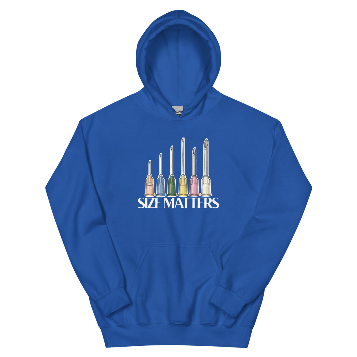 Size matters Unisex Hoodie-I love Veterinary