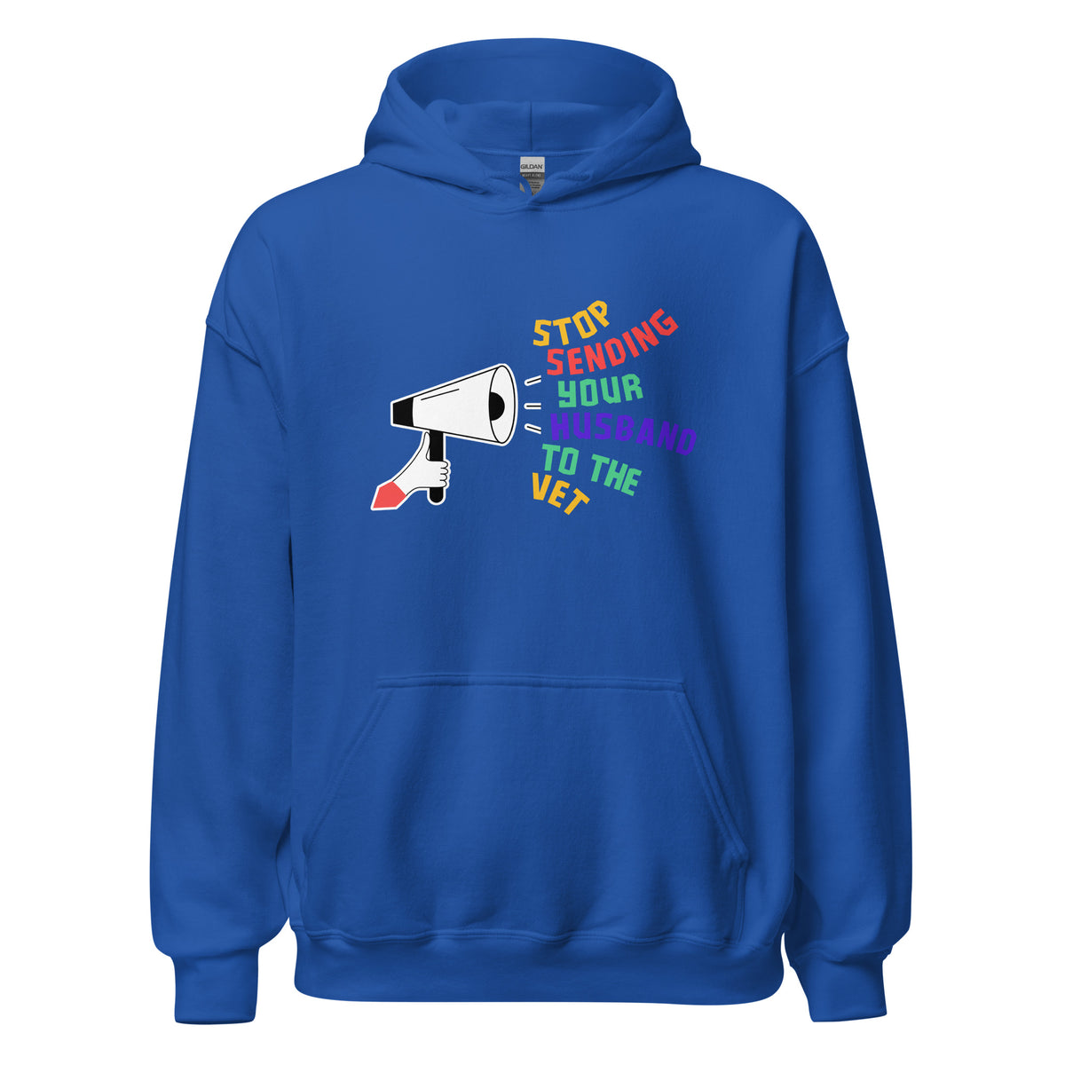 Stop sending your husband to the vet Unisex Hoodie-I love Veterinary