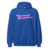 Veterinary Receptionist Unisex Hoodie-I love Veterinary