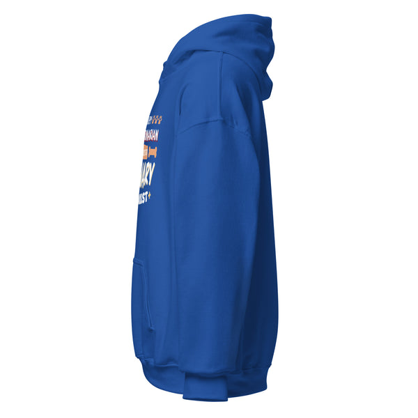 Exhausted veterinary receptionist Unisex Hoodie-I love Veterinary