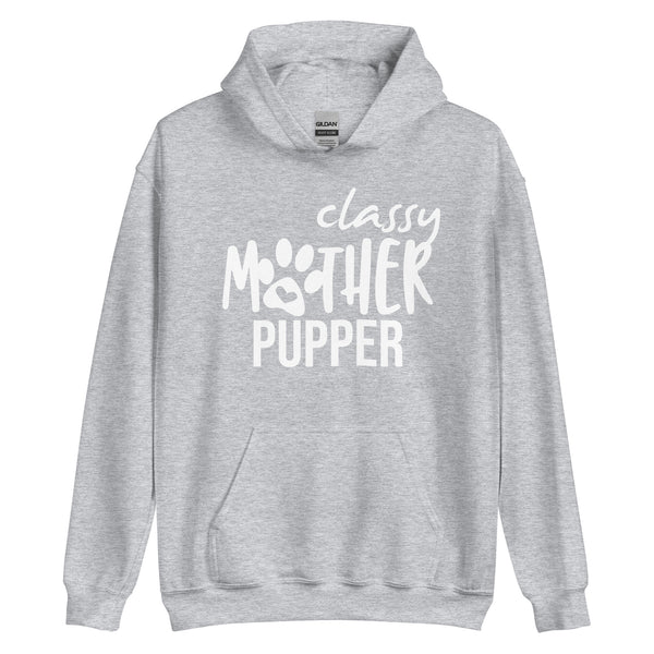 Classy mother pupper Unisex Hoodie-I love Veterinary