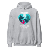 Not just job it's Love Unisex Hoodie-Unisex Hoodie | Gildan 18500-I love Veterinary