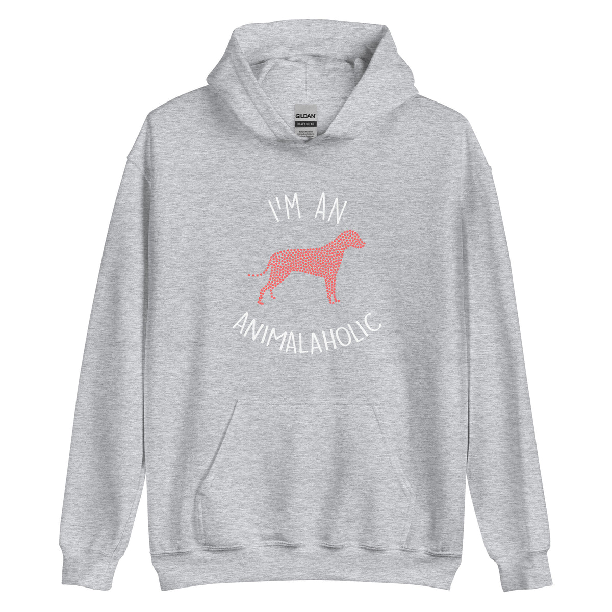 I'm an animalaholic Unisex Hoodie-Unisex Hoodie | Gildan 18500-I love Veterinary