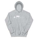 Cow Pulse Unisex Hoodie-I love Veterinary