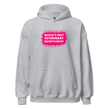 World's best veterinary receptionist color splash Unisex Hoodie-I love Veterinary