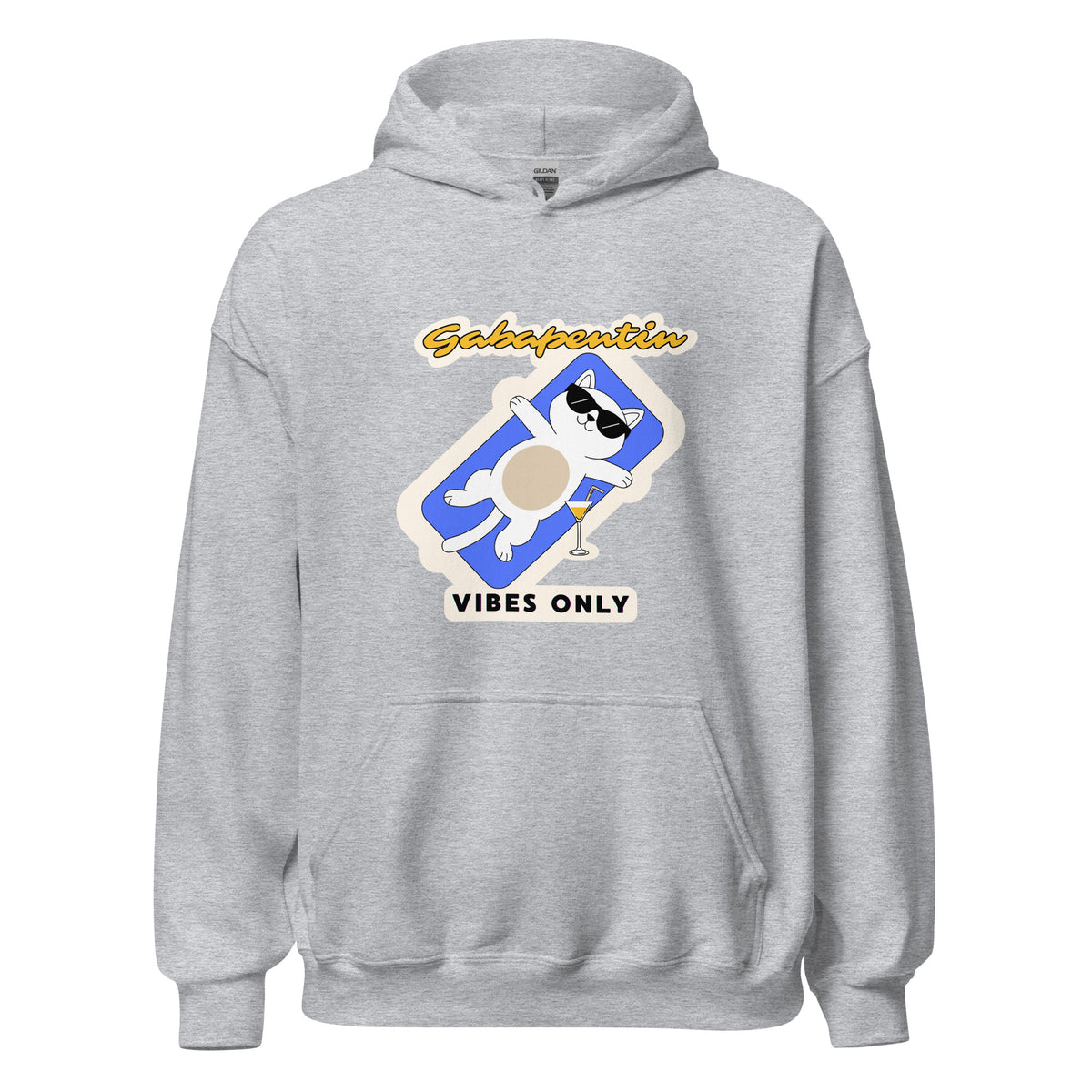 Gabapentin vibes only Unisex Hoodie-I love Veterinary