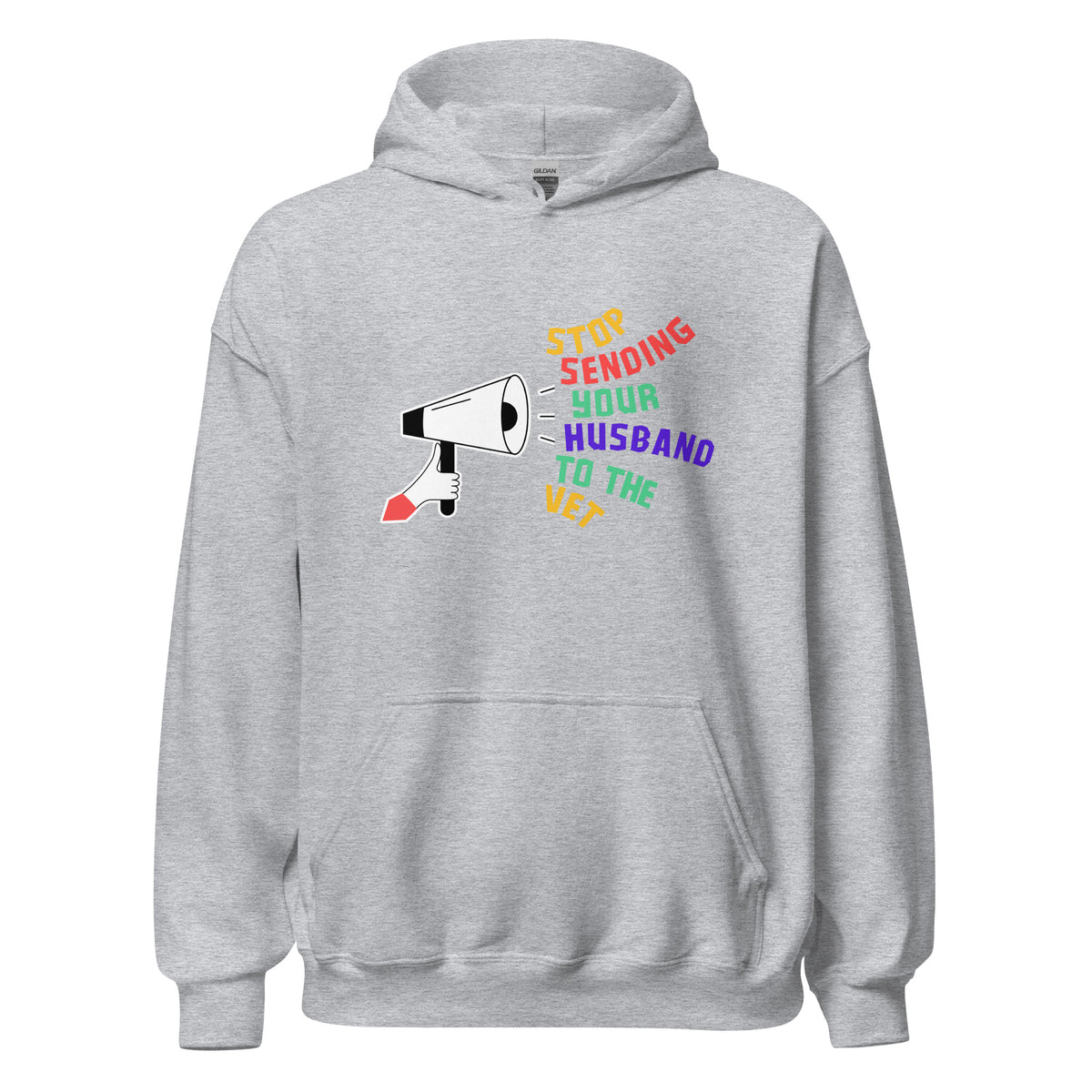 Stop sending your husband to the vet Unisex Hoodie-I love Veterinary