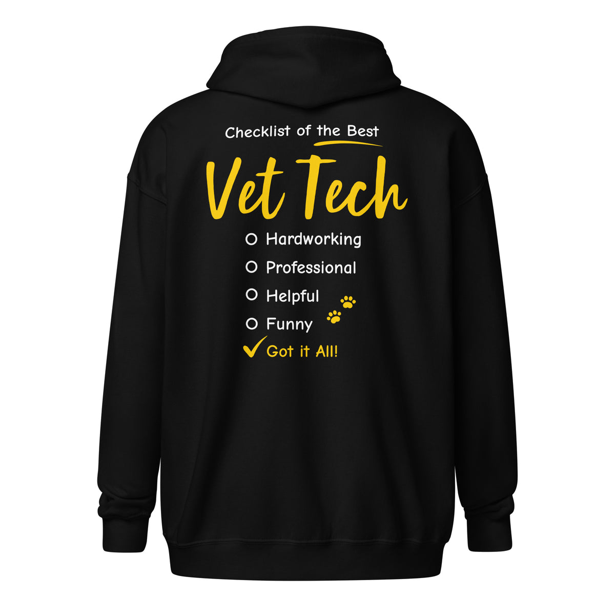 Checklist of the best Vet Tech Unisex heavy blend zip hoodie-Unisex Zip Hoodie | Gildan 18600-I love Veterinary