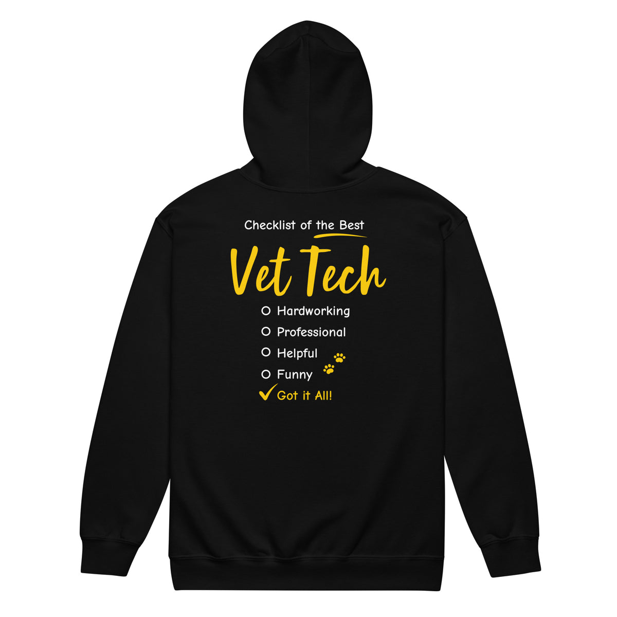 Checklist of the best Vet Tech Unisex heavy blend zip hoodie-Unisex Zip Hoodie | Gildan 18600-I love Veterinary