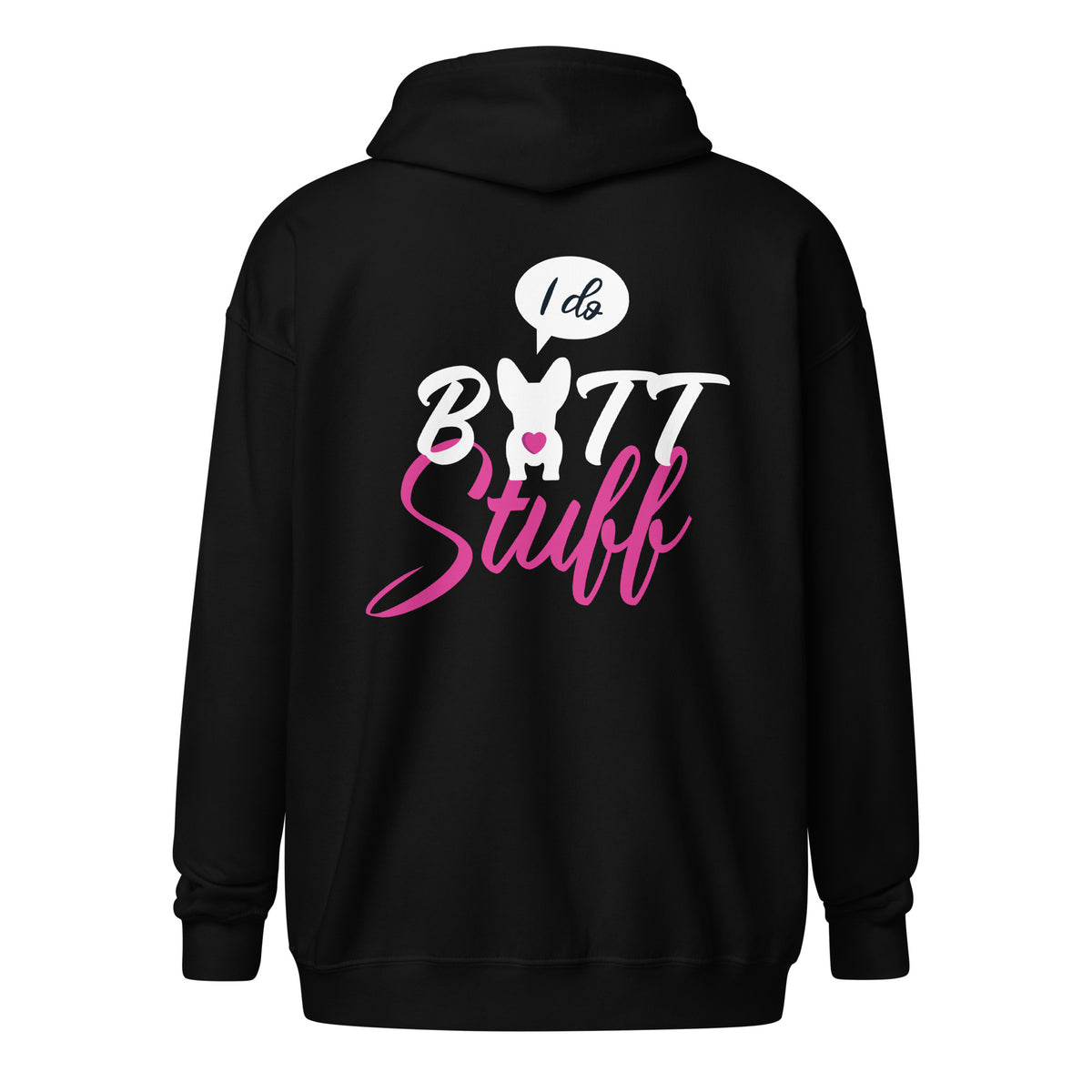 I do butt stuff Unisex heavy blend zip hoodie-Unisex Zip Hoodie | Gildan 18600-I love Veterinary