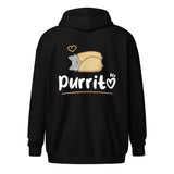 Purritto Unisex heavy blend zip hoodie-Unisex Zip Hoodie | Gildan 18600-I love Veterinary