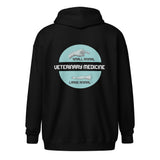 Veterinary Medicine - Small & Big animal Unisex Zip Hoodie-I love Veterinary