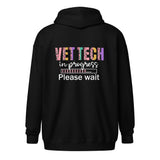 Vet Tech in Progress... Unisex Zip Hoodie-I love Veterinary