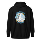 Silly Goose Vet Club Unisex Zip Hoodie-I love Veterinary