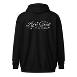 Pet All The Dogs Unisex Zip Hoodie-I love Veterinary