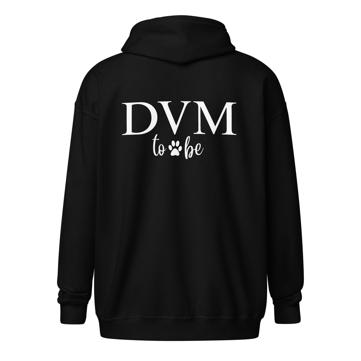 DVM to be Unisex Zip Hoodie-I love Veterinary