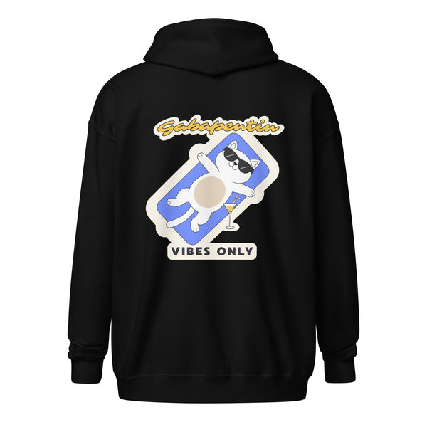 Gabapentin vibes only Unisex Zip Hoodie-I love Veterinary