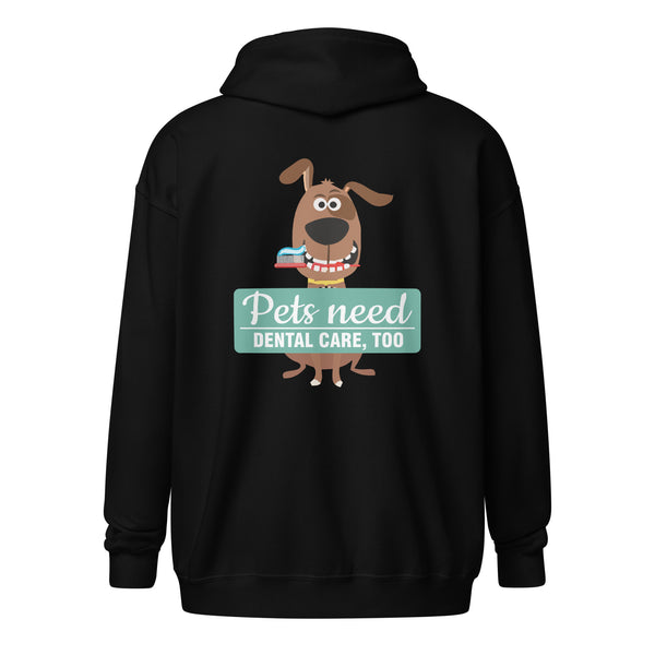 Veterinary - Pet Dental Health Unisex Zip Hoodie