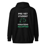 Pre - Vet Student Unisex Zip Hoodie