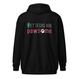 Vet Techs are pawsome Zip Hoodie
