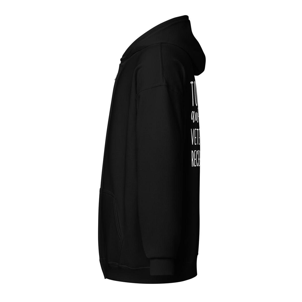 Totally awesome veterinary receptionist Unisex Zip Hoodie-I love Veterinary