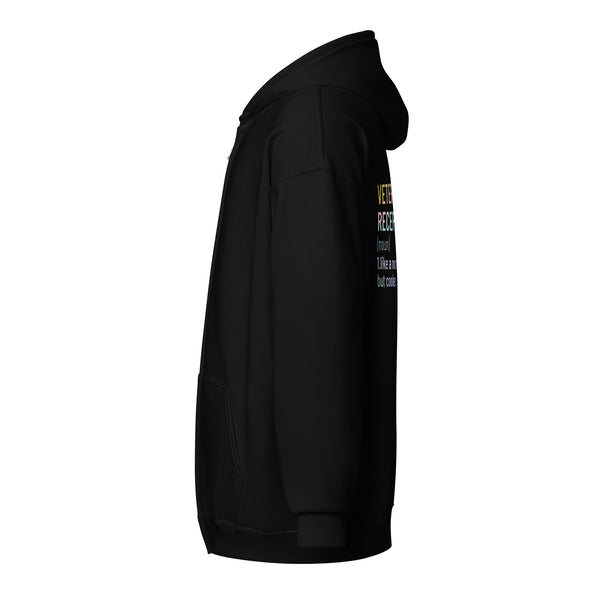 Veterinary receptionist definition Unisex Zip Hoodie-I love Veterinary