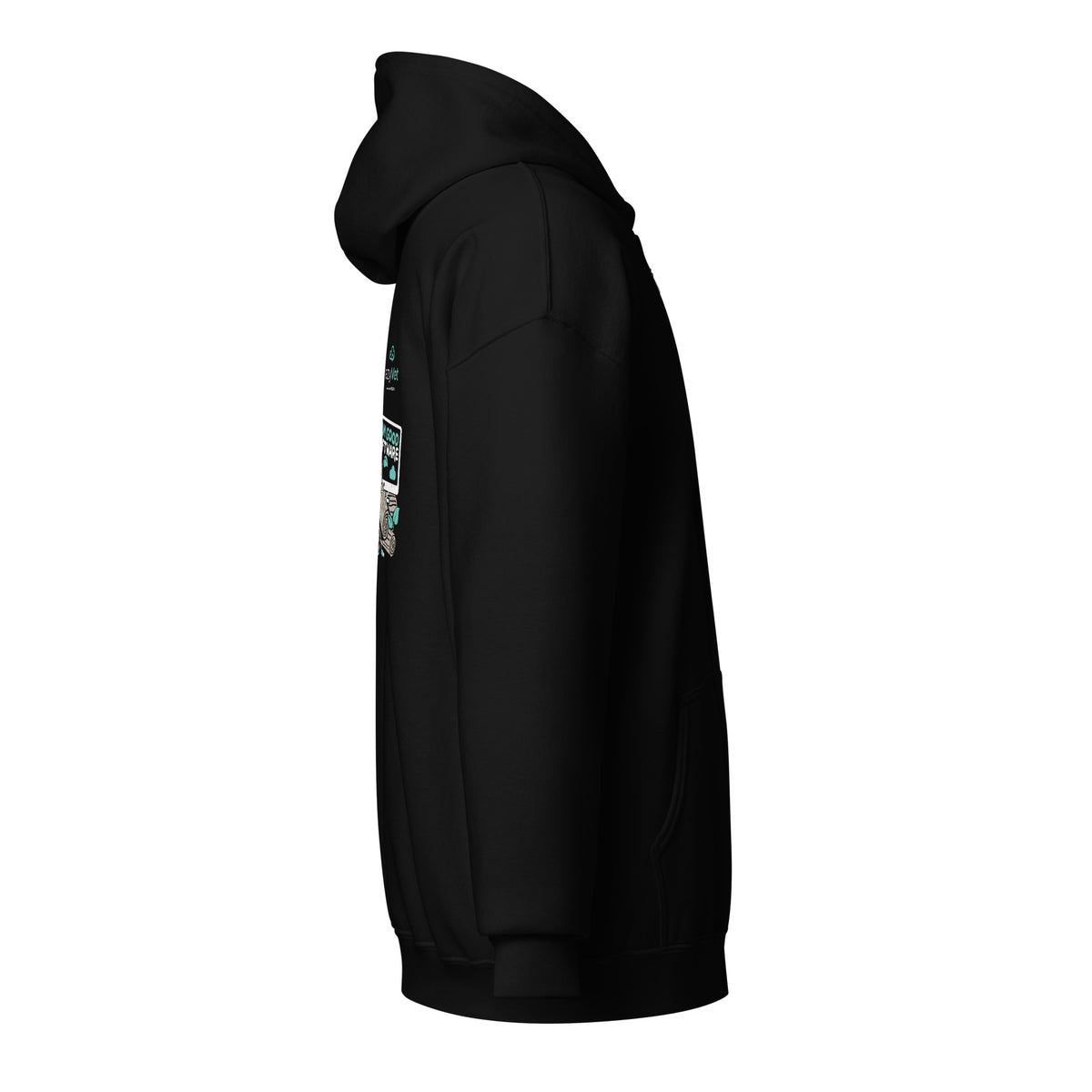 ezyVet Beaver Unisex zip hoodie