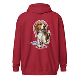 Nice catheter! Unisex Zip Hoodie-I love Veterinary