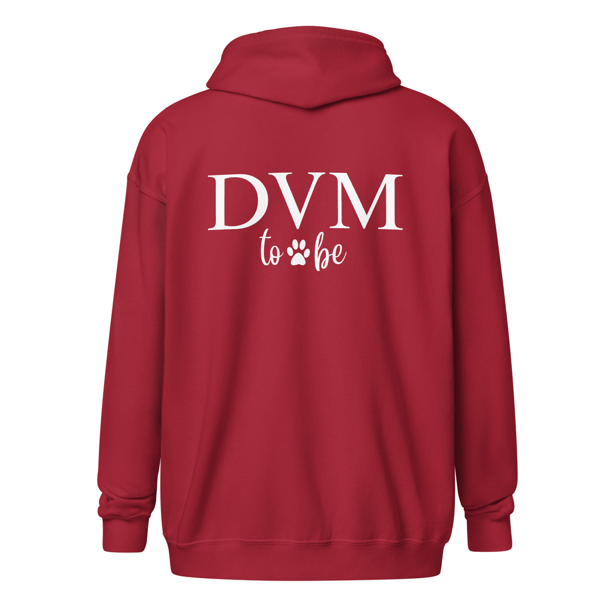 DVM to be Unisex Zip Hoodie-I love Veterinary