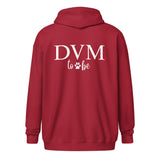 DVM to be Unisex Zip Hoodie-I love Veterinary