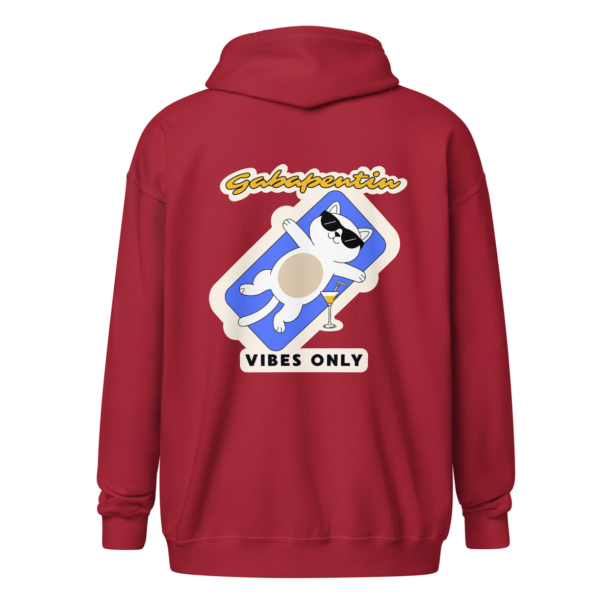 Gabapentin vibes only Unisex Zip Hoodie-I love Veterinary