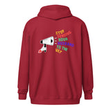Stop sending your husband to the vet Unisex Zip Hoodie-I love Veterinary