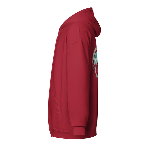ezyVet Kiwi Unisex Zip Hoodie