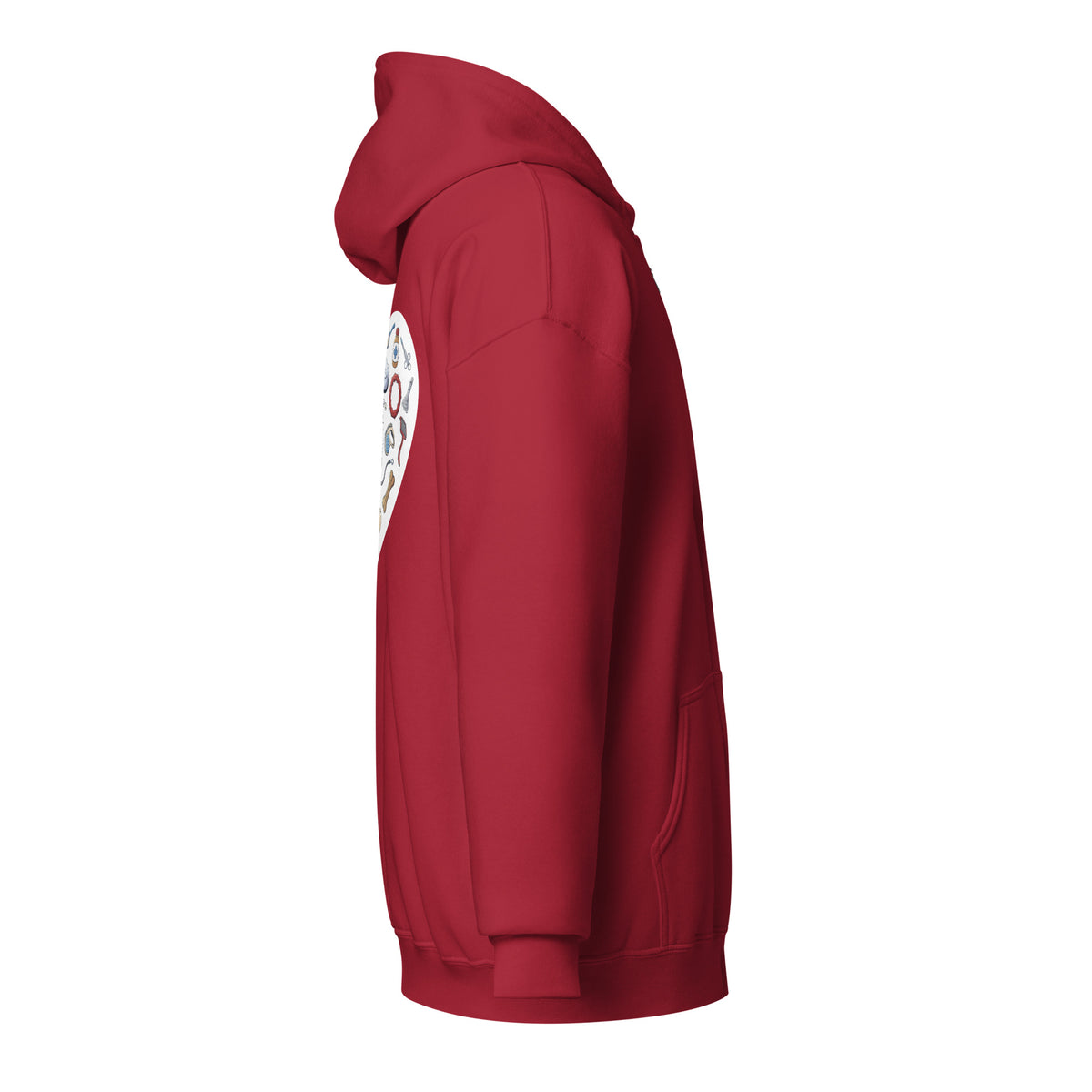 Veterinary Heart Unisex Zip Hoodie
