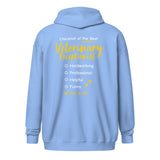 Veterinary Receptionist checklist Zip Hoodie-I love Veterinary
