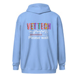 Vet Tech in Progress... Unisex Zip Hoodie-I love Veterinary