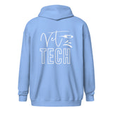 Vet Tech Needle Unisex Zip Hoodie-I love Veterinary